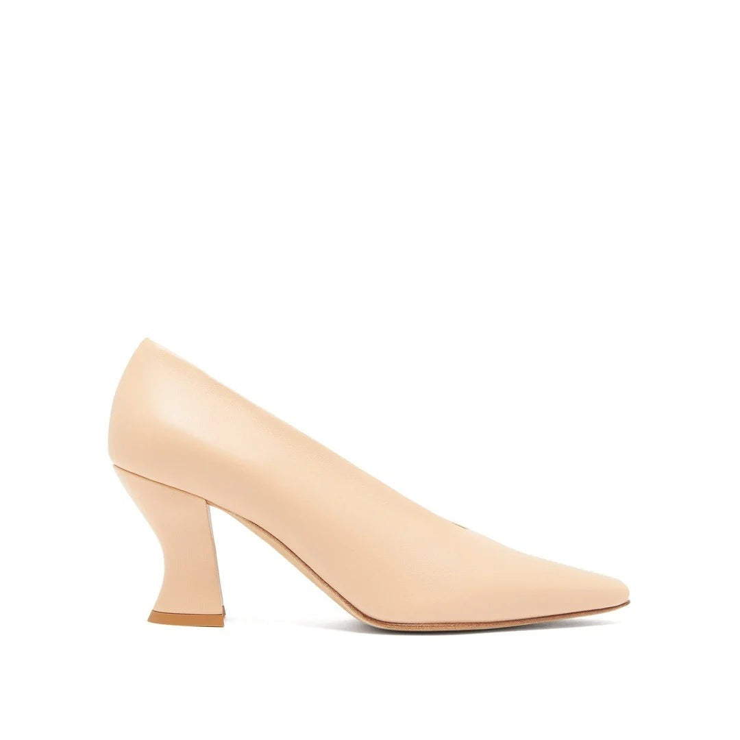 Bottega Veneta Almond 75Mm Pumps - Tan/Nude
