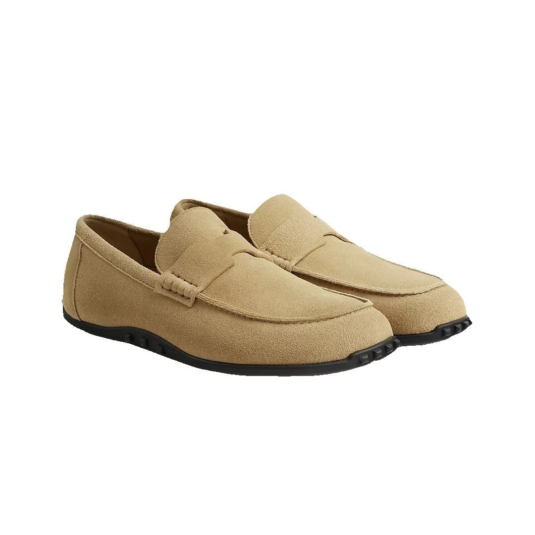Hermès Lazy Loafer Beige - Sand/Tan Driver