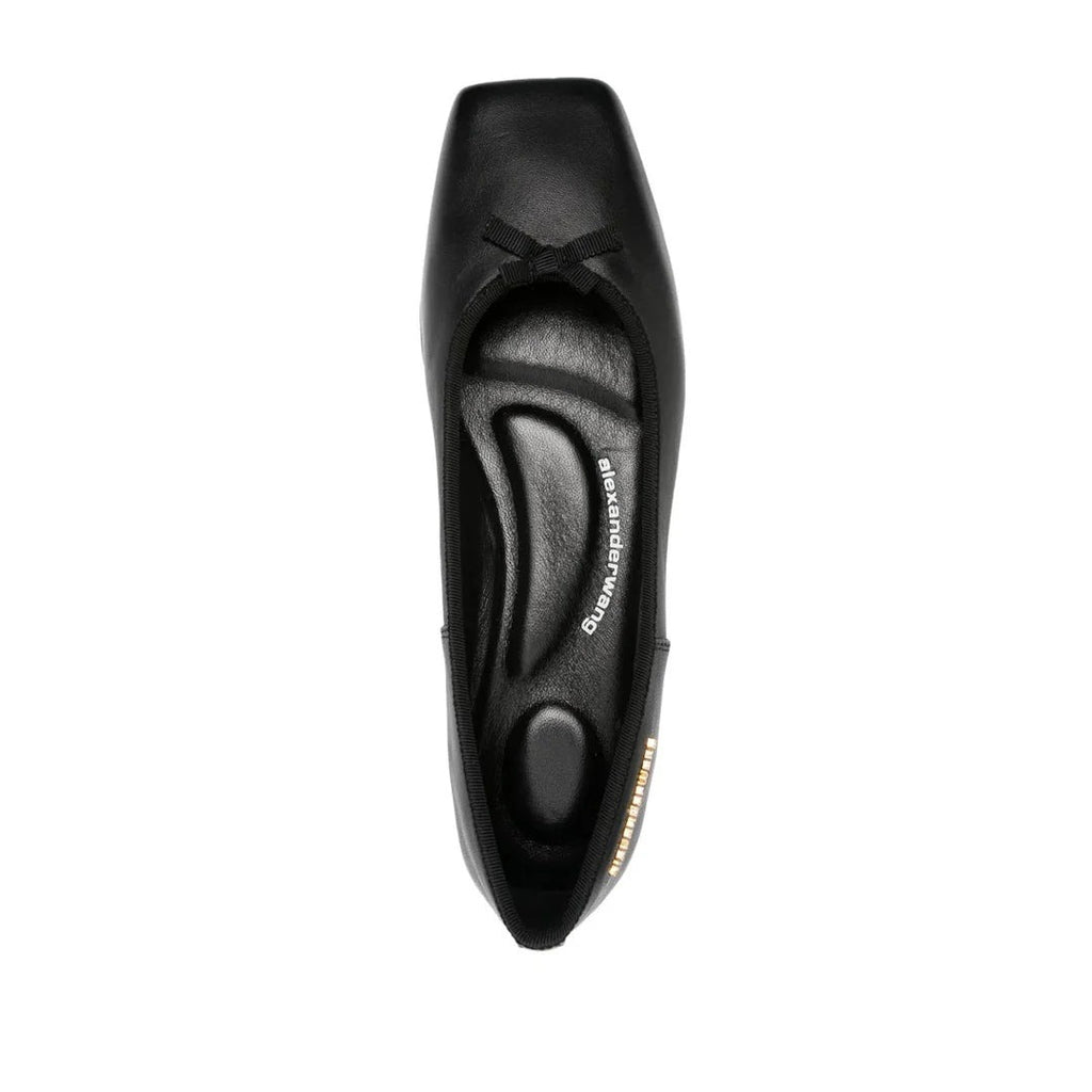 Alexander Wang Crystal Chain Trim Ballet Flats Black - Black (no crystal chain trim)