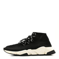 BALENCIAGA SPEED LACE UP SNEAKERS BLACK WHITE