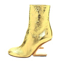 Fendi Nappa First 95mm Ankle Boot - Gold