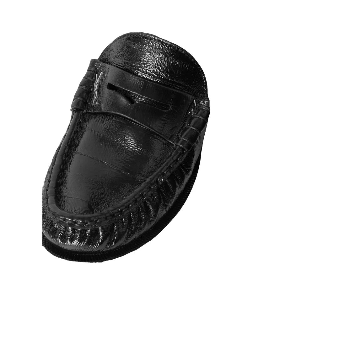 SAINT LAURENT LE LOAFER MOCASSINS BLACK