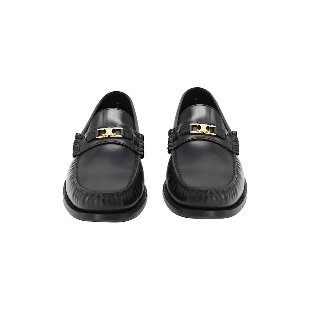 CELINE MOCCASIN TRIOMPHE LUCO BLACK