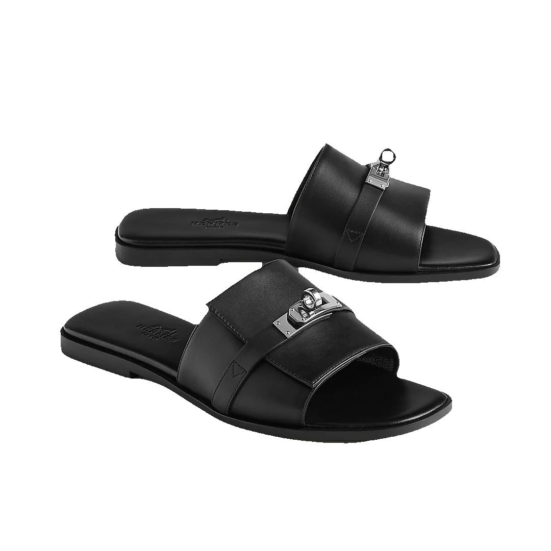 HERMÈS MARINELLA SANDAL BLACK