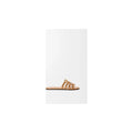 LOEWE PETAL ANAGRAM SANDAL CALFSKIN DEEP SAFFRON TAN