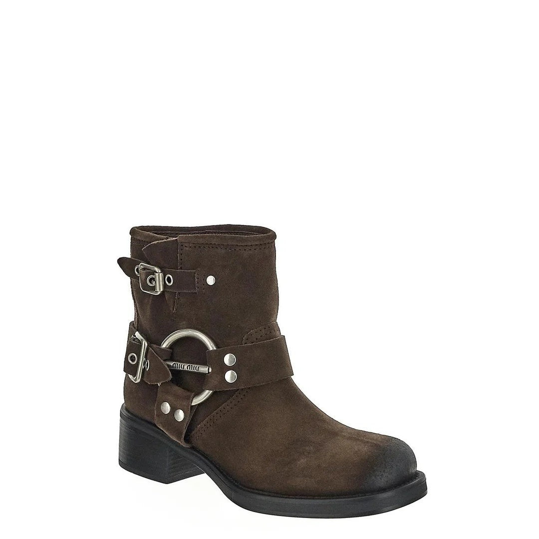 Miu Miu Stivaletti Ankle Boot - Brown