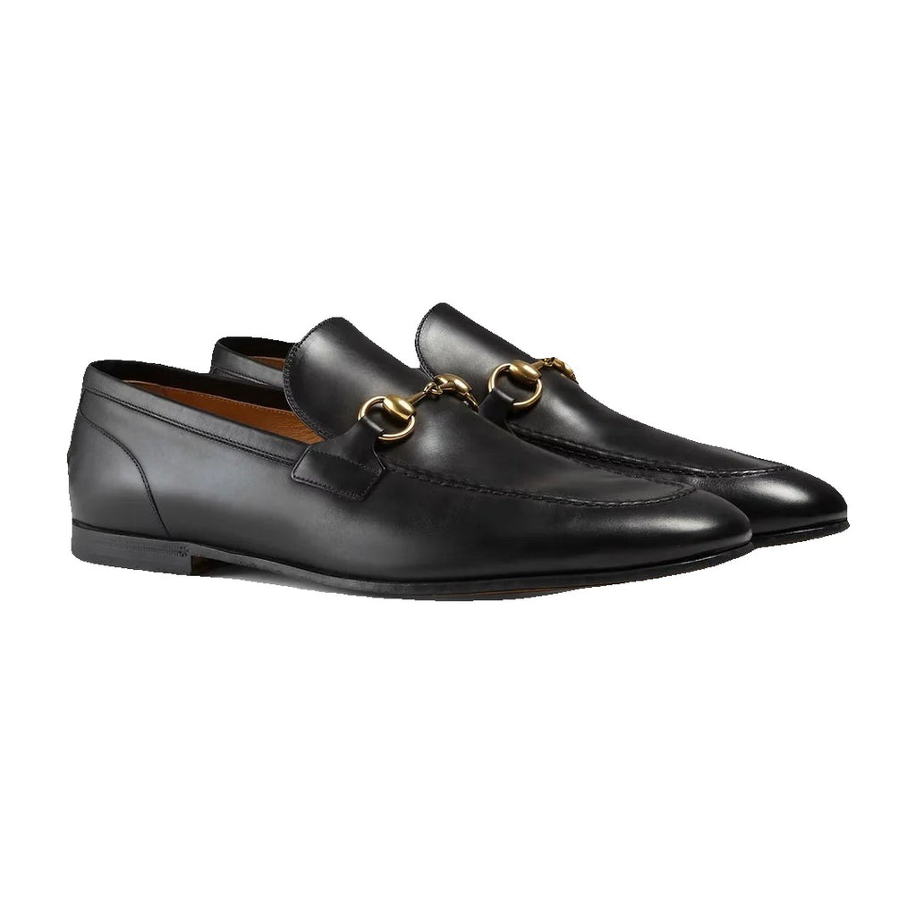 Gucci Jordaan Leather Loafer - Black