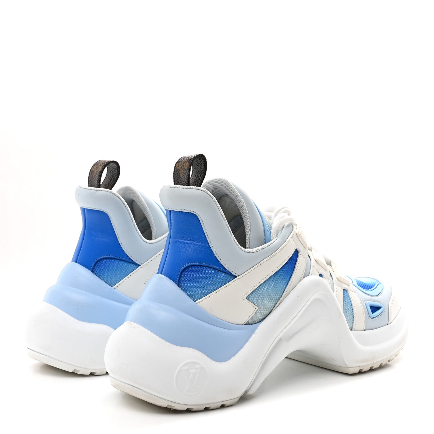 LOUIS VUITTON LV ARCHLIGHT GRADIENT SNEAKERS LIGHT BLUE
