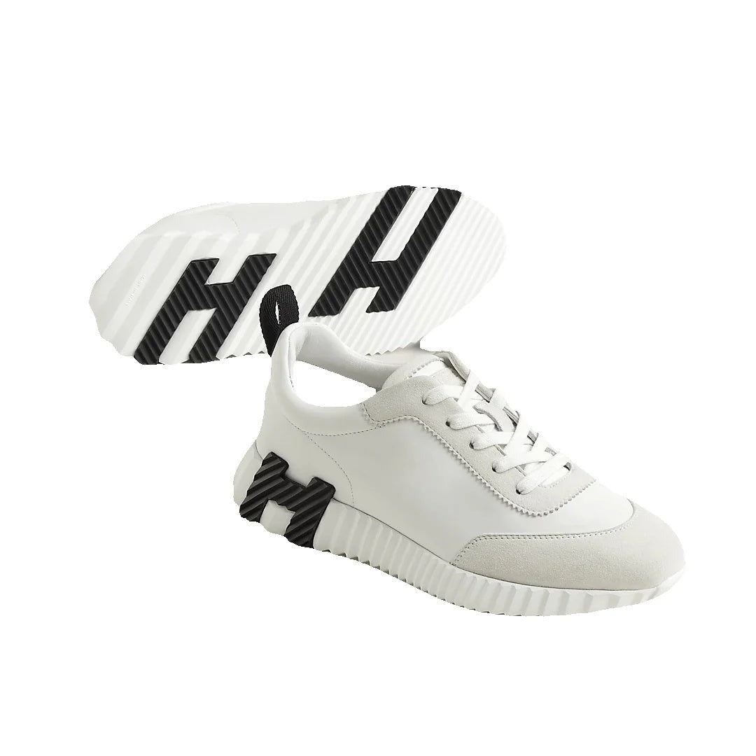 Hermès Mascot Sneaker - White/Beige