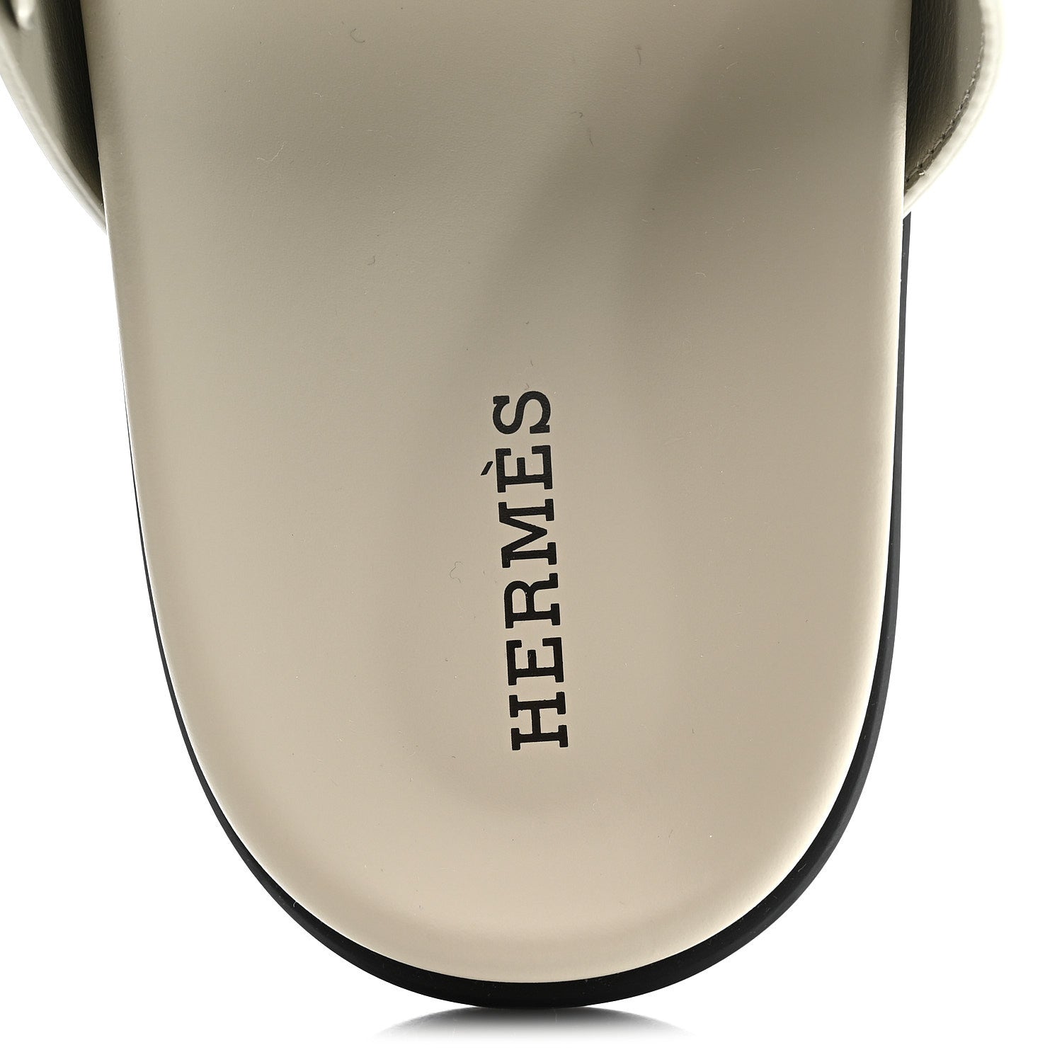 HERMES CHYPRE SANDALS CALFSKIN BEIGE ESQUISSE