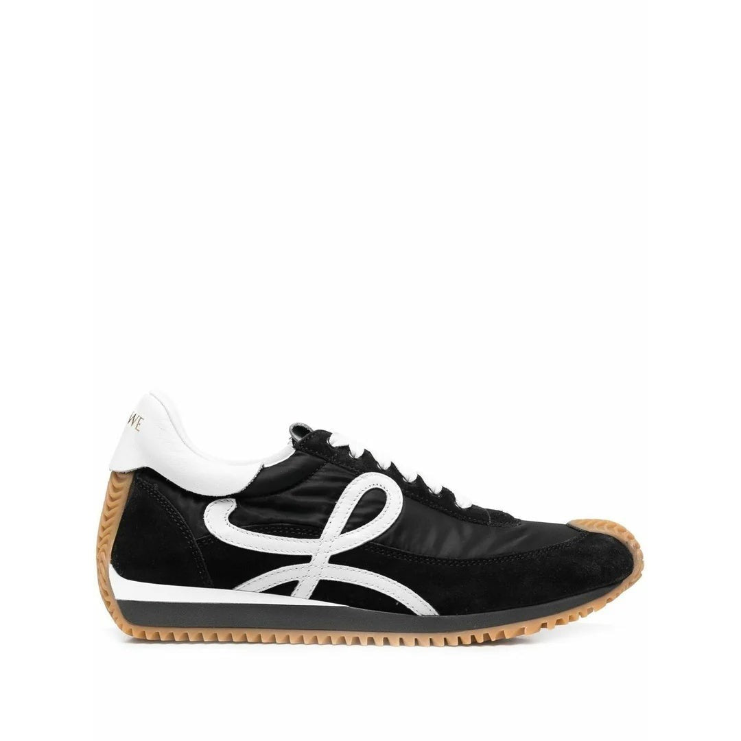 Loewe Flow Runner 2.0 Nylon and Suede Dark Navy - Black