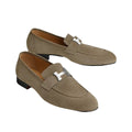 Hermès Faubourg Loafer - Beige/Taupe Suede
