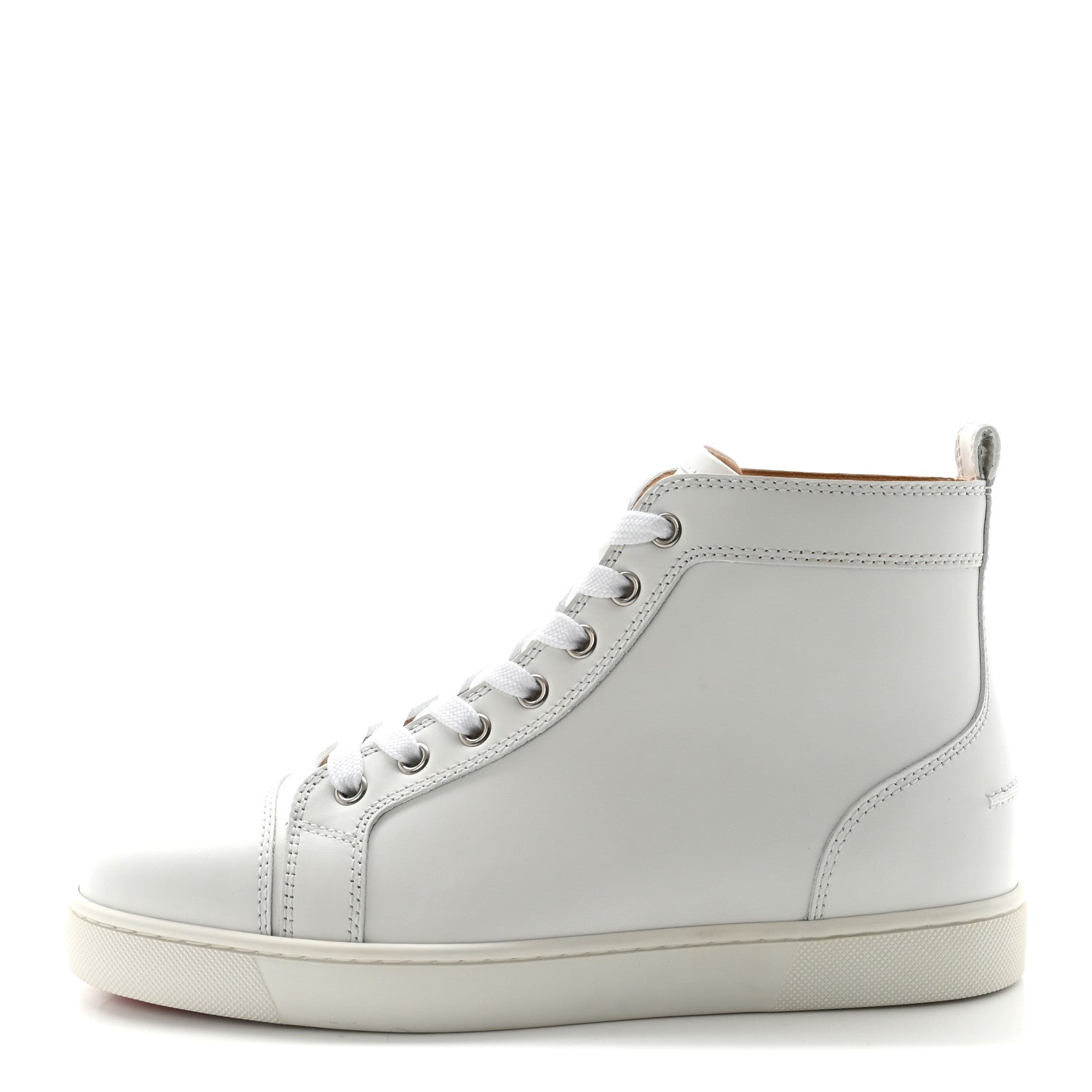 LOUIS VUITTON MONOGRAM CALFSKIN LOUS SNEAKERS WHITE & BLACK