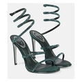 René Caovilla Cleo And Sandal 105 - Green