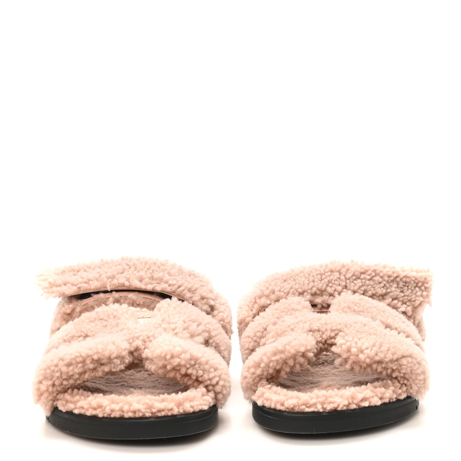 HERMES CHYPRE SANDALS LAINEE BOIS DE SANTAL