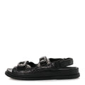 CHANEL DAD SANDALS LAMBSKIN SO BLACK