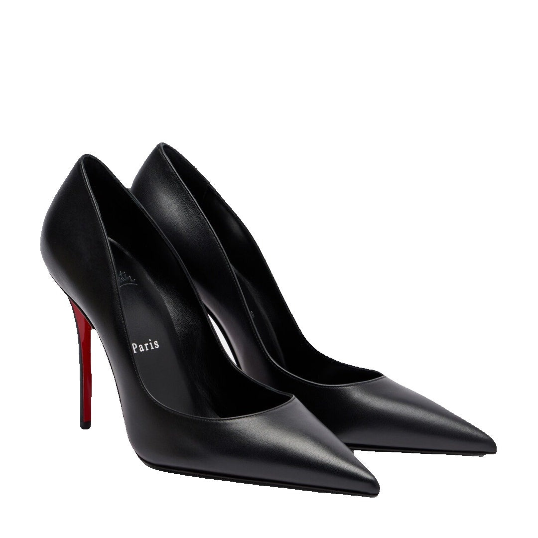 Christian Louboutin Miss Z 100 Leather Pump - Black