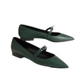 Hermès Meli Ballet Flat - Green (different model - pointed toe)