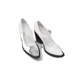 Prada Leather Pumps - White/Black