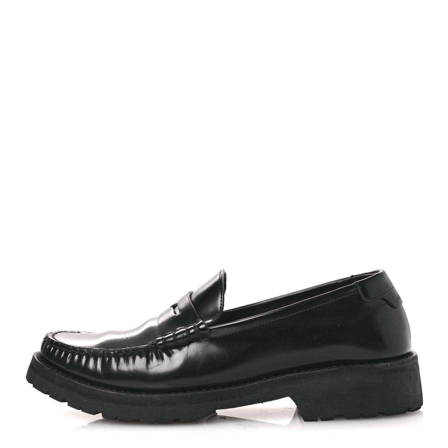 SAINT LAURENT TRIBUTE PLATFORM SANDALS BLACK
