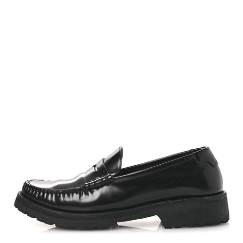 SAINT LAURENT TRIBUTE PLATFORM SANDALS BLACK