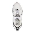 Versace Jeans Couture Barocco Printed Lace-Up Sneakers - White/Black