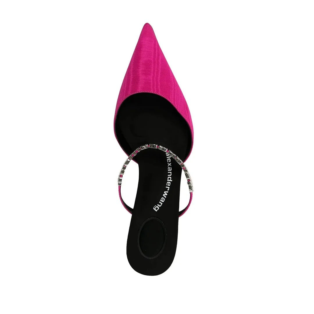 Alexander Wang Grace Embellished Heeled Pump - Pink