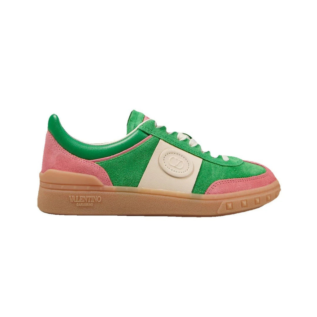 Valentino Garavani Upvillage Crosta Sneaker - Green/Pink