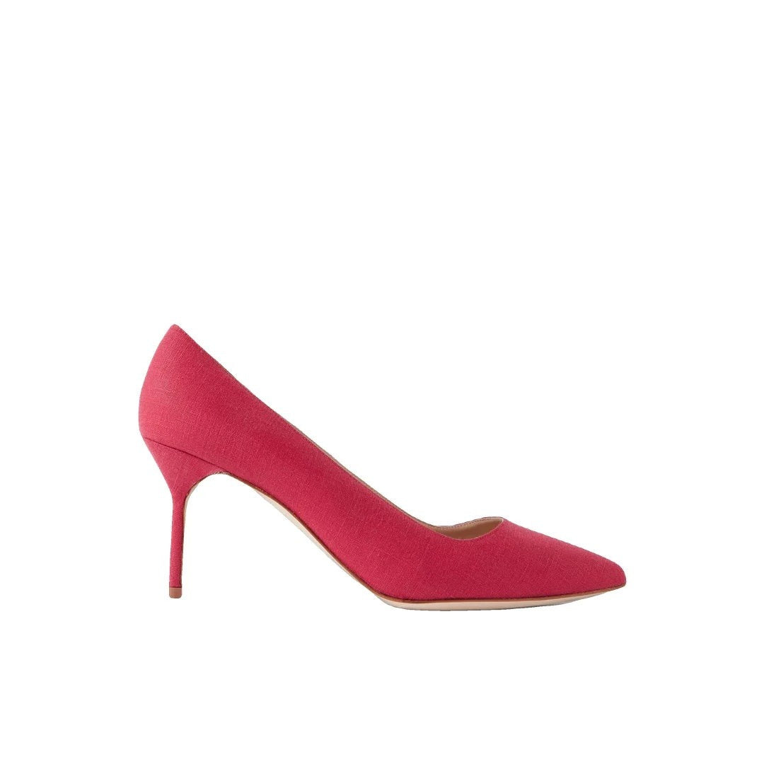 Manolo Blahnik Marteuil 70 Lace Pumps - Pink