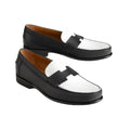 Hermès Kennedy Loafer - Black and White
