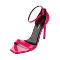 Saint Laurent Logo-Heel Sandals - Pink