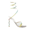 René Caovilla Cleo 40mm Crystal-Embellished Sandal - Multicolor/Pastel