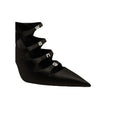 Alexander Wang Akila Zip Pointed Toe Mule Pump - Black