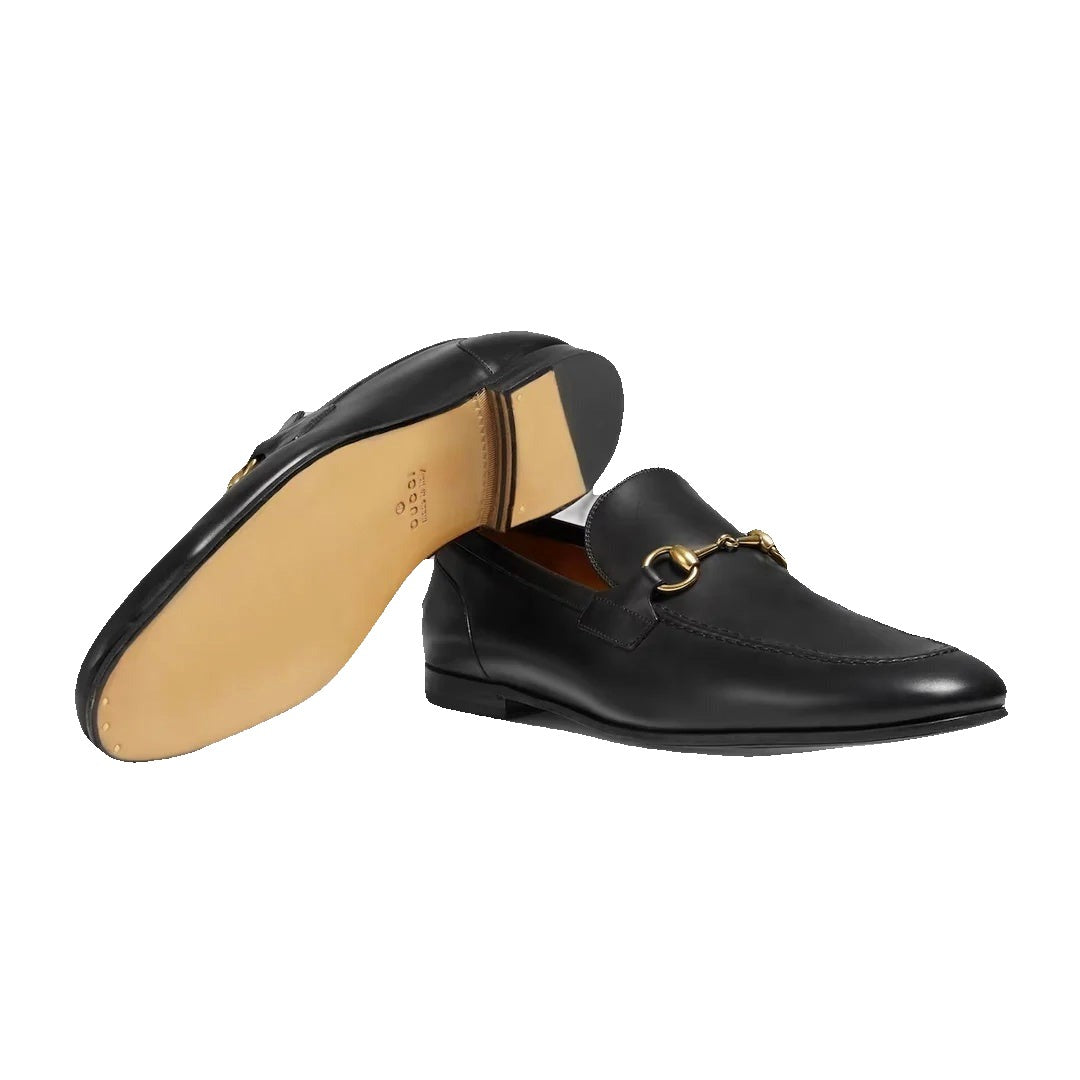Gucci Jordaan Leather Loafer - Black