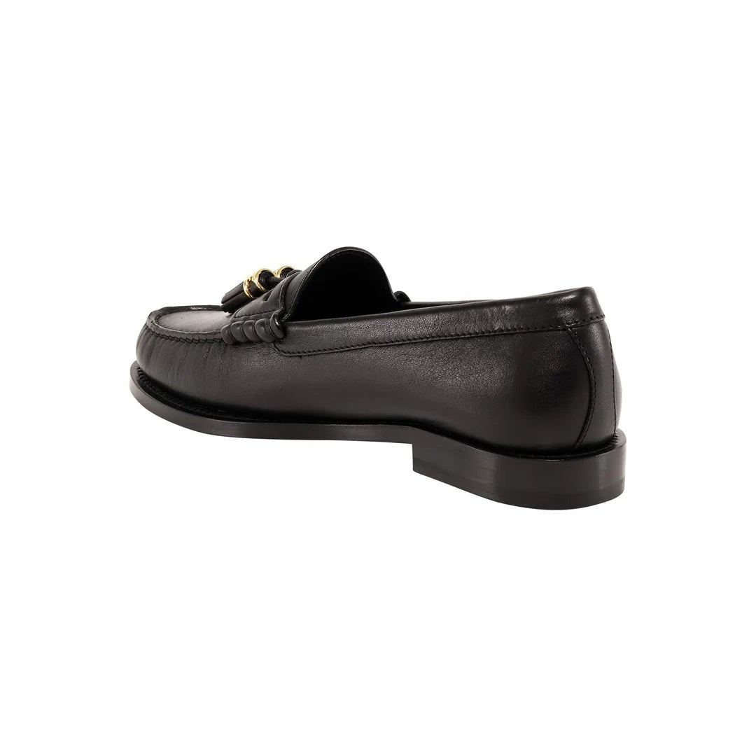 Celine Slip-On Loafer - Black with tassels