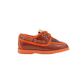 Gucci Boat Shoes - Orange/Brown