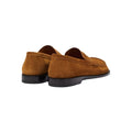Loewe Edge Loafer Mule Brown - Tan Suede