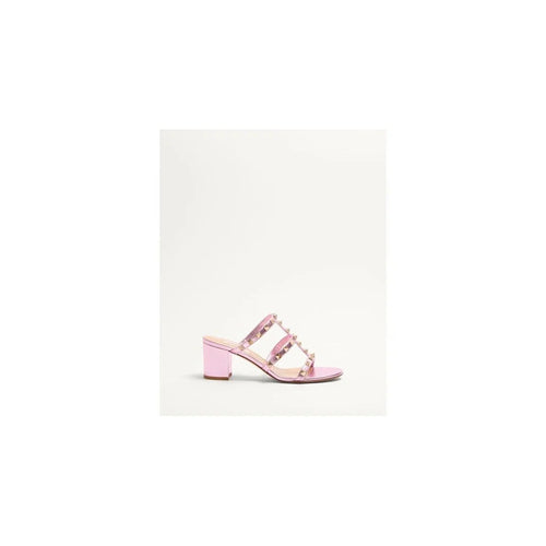 Valentino Garavani Rockstud Pump Laminated Nappa 100mm - Pink (and different style - mule sandal)