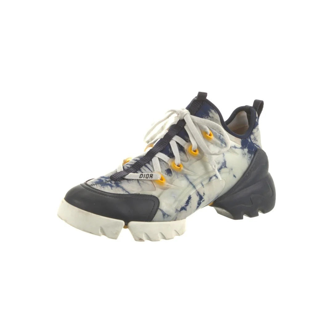Christian Dior Dior D-Connect Sneakers - Blue/White Tie-Dye