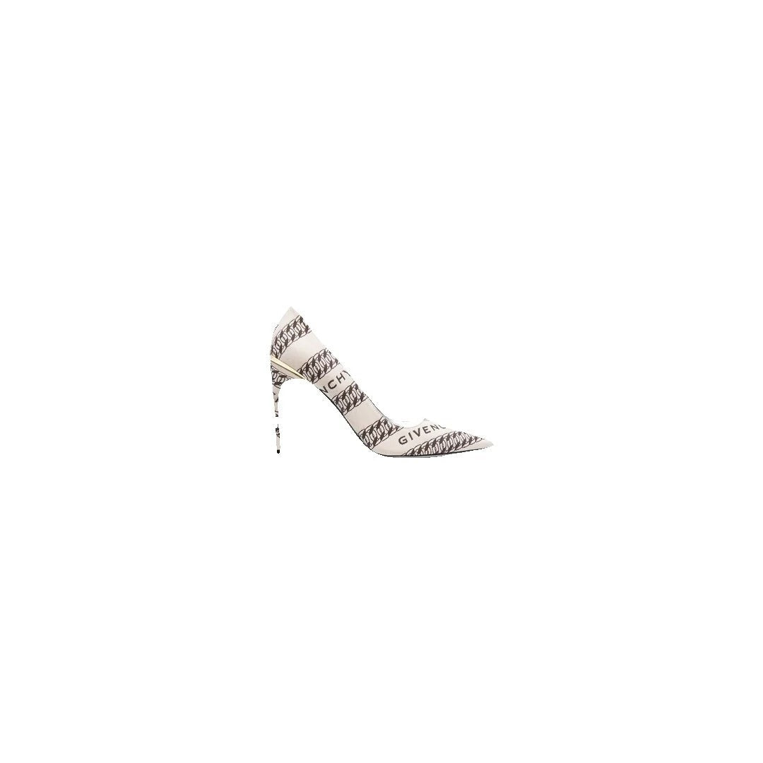 Givenchy Square-Toe Pumps - White