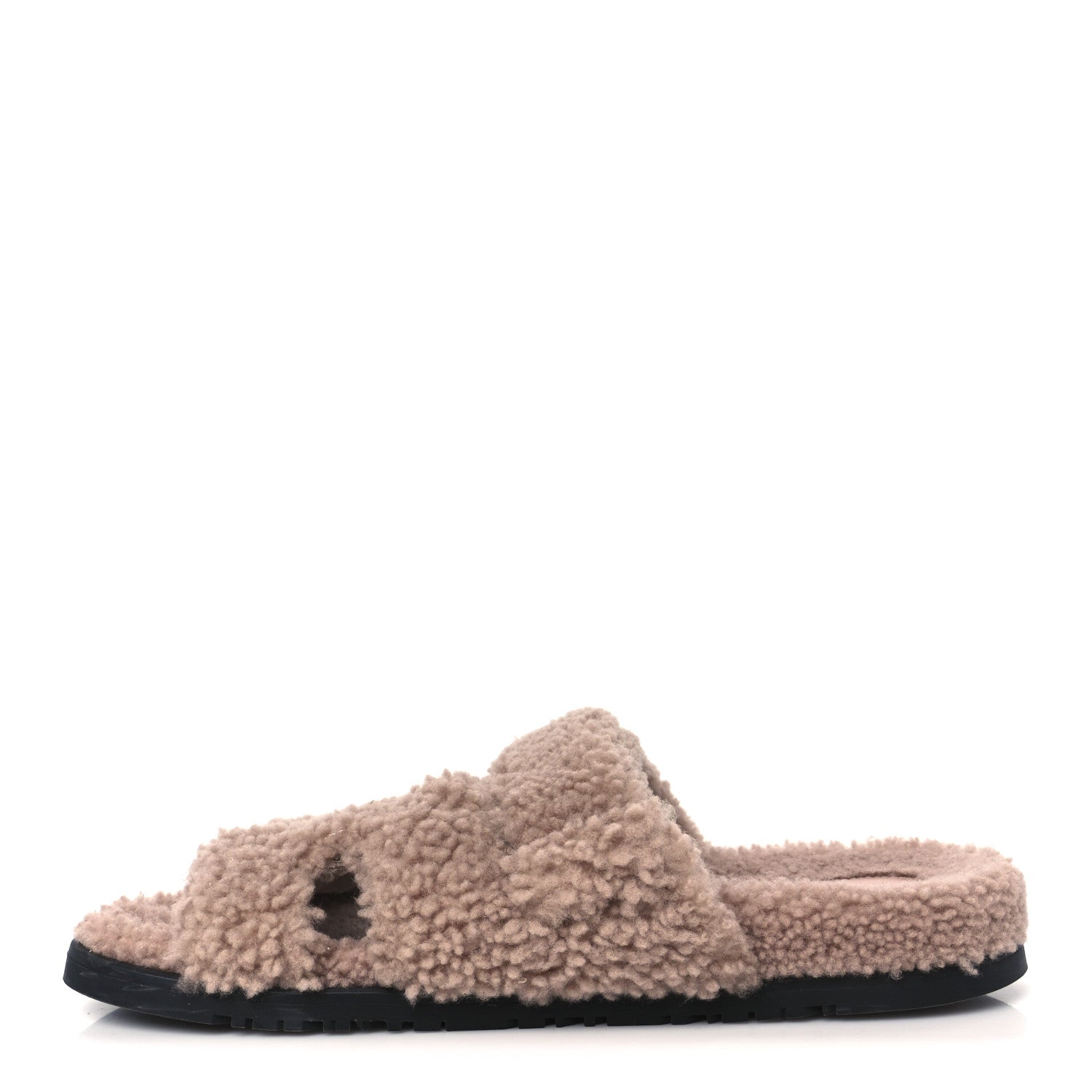 HERMES CHYPRE SANDALS LAINEE BOIS DE SANTAL