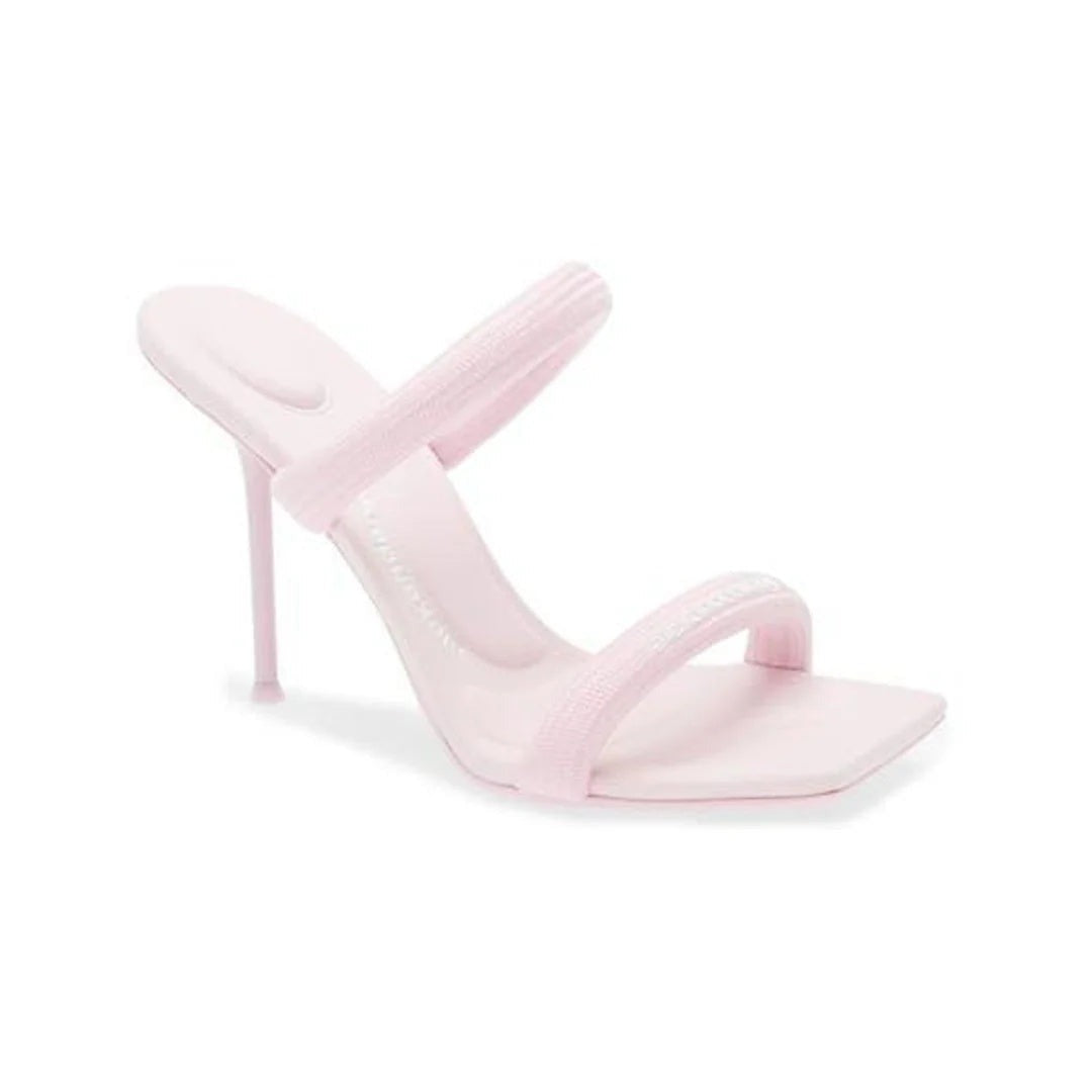 Alexander Wang Julie Padded Heeled Sandal - Pink