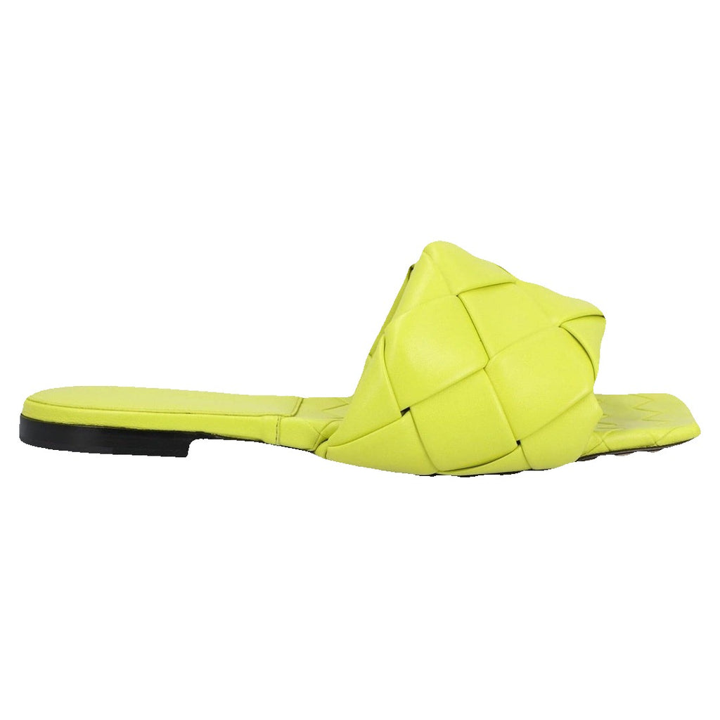 Bottega Veneta the Lido Sandal - Yellow
