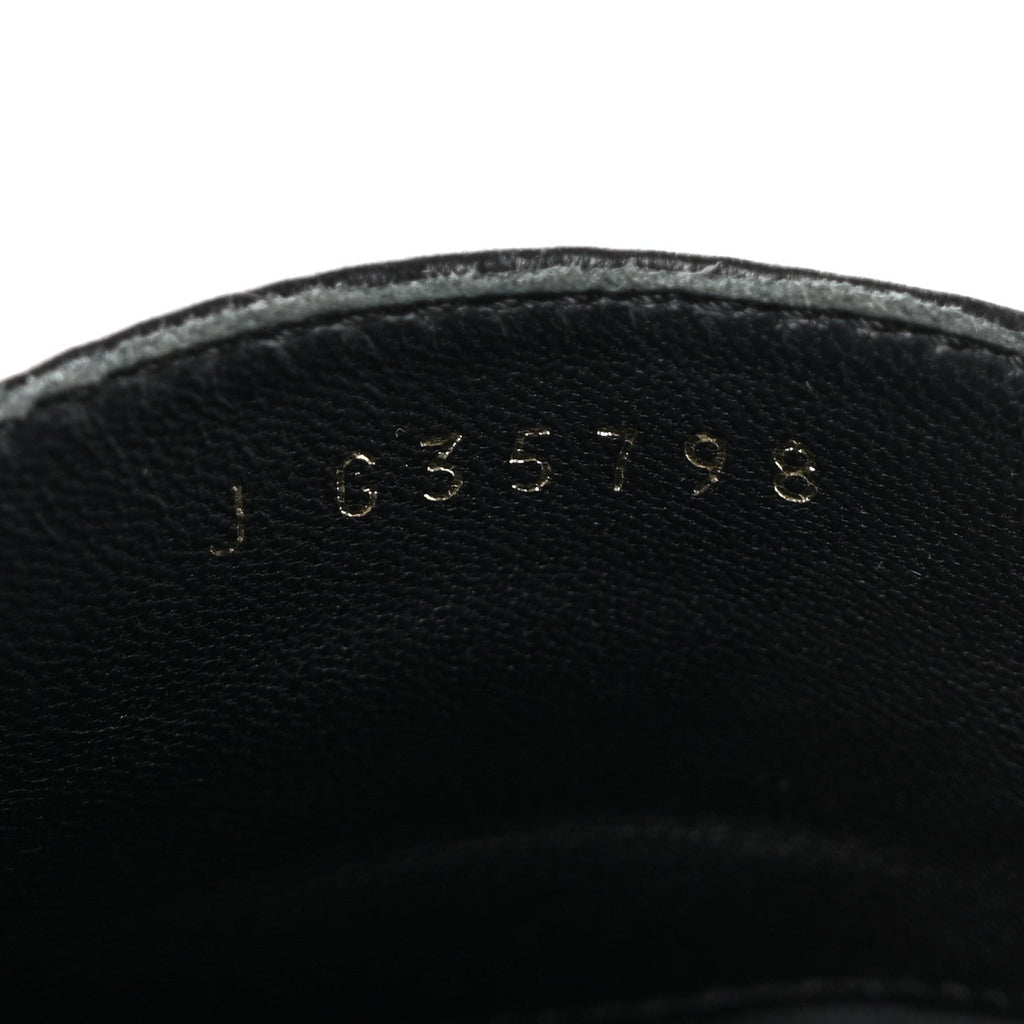 CHANEL CC MULES LAMBSKIN BLACK GHW