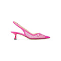 Jimmy Choo 85mm Amita Sling-Back Pumps - Pink