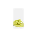 Gucci Rubber Horsebit Thong Sandals Vintage - Yellow/Lime