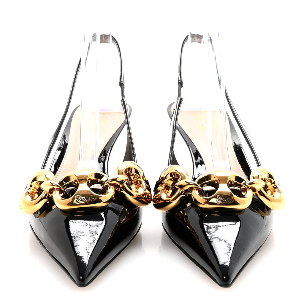 PRADA SLINGBACK PUMPS BLACK
