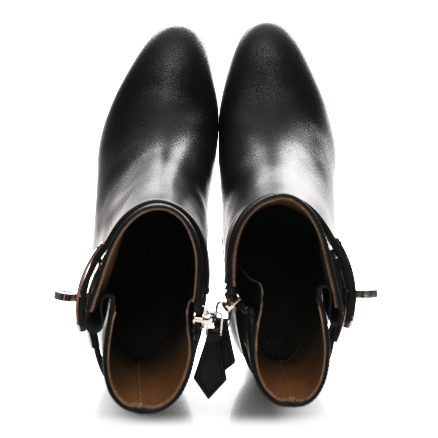 HERMES SAINT GERMAIN ANKLE BOOT CALFSKIN BLACK SHW