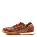 HERMES JET SNEAKER SUEDE ROSE ANTIQUE/ROUGE SEPIA