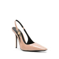 Versace Medusa Slingback Pumps Black - Nude/Pink
